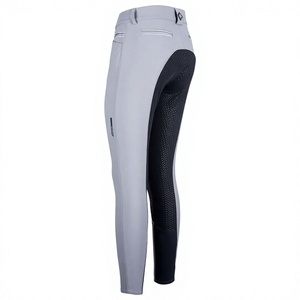 Pantalones de Montar a Caballo Personalizados de Marca, Modelo 003, con Asiento Completo de Silicona Antideslizante - Product Image 1