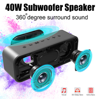 Altavoz Portátil XDOBO Wake 1983, IPX7 Impermeable, Subwoofer, Supergraves, Audio Estéreo Inalámbrico