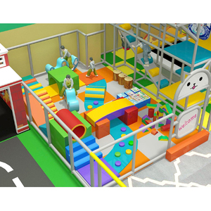 Equipo de patio interior comercial Patio De <span class=keywords><strong>Recreo</strong></span> Interior Child Naughty Castle Center Trampoline Park - Product Image 1