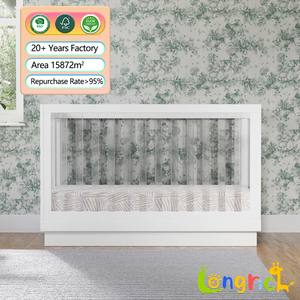 Lit de bébé en acrylique transparent moderne et polyvalent pour <span class=keywords><strong>chambre</strong></span> à coucher, hôtel, hôpital, salle à manger, salon, utilisation scolaire - Product Image 1