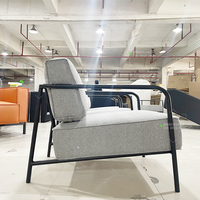 Foshan Fabricant Nouveau design utilisé moderne Fauteuil en tissu de loisirs pour l'hôtel