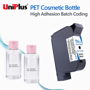 PET Cosmetic Bottle Batch Coding High Adhesion Solvent TIJ Ink Cartridge for Inline Printer - Product Image 1