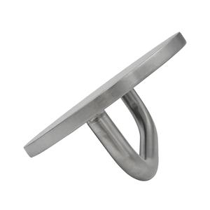 100% Buatan Tangan 3.64 Lbs Baja Tahan Karat 304 Finishing Dibrusi Diameter 150mm Alat Penekan Smash Burger Fabrikasi Logam Lembaran - Product Image 3