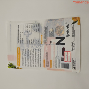 Sacos Mylar com Zíper e UV Spot para Alimentos, Embalagens Plásticas Personalizadas para Papinha e Ração, Recicláveis, para Frutas da Queensland - Product Image 6