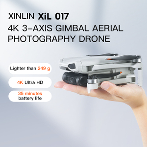 2025 Edison 017 GPS Màn hình điều khiển Drone với 4K máy ảnh 3 trục cơ khí Gimbal 360 tránh chướng ngại vật 5G Wifi FPV UAV bay không người lái - Product Image 2