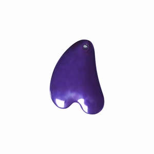 Planche de Guasha en alliage de zinc de petite taille, couleur personnalisée, pour massage facial et lifting - Product Image 4