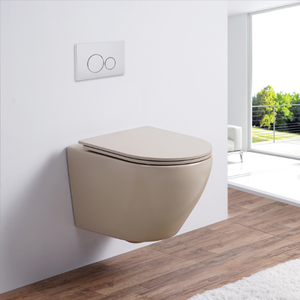 Sang trọng hiện đại dual-tuôn ra phong cách Châu Âu treo tường <span class=keywords><strong>WC</strong></span> không có vành thiết kế giấu Tank thiết bị vệ sinh P-trap thoát nước cho phòng tắm - Product Image 5