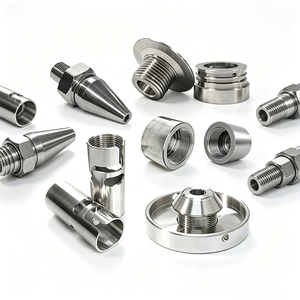 Componenti per Centri di Lavorazione CNC, Lavorazione CNC Personalizzata, Parti Lavorate a 5 Assi, Componenti Strutturali in Acciaio Inossidabile con Tolleranza di 0,01 mm - Product Image 2