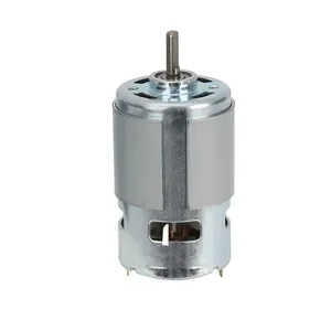 Grande coppia ad alta velocità 12V 24V 10000RPM magnete permanente PMDC doppio cuscinetto a sfera elettrico 42mm 775 spazzolato Mirco DC motore