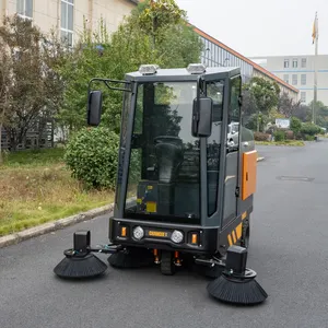 Chancee U190C Outdoor Road Street Car Sweeper Ride On Industrial Floor Sweeper Machine