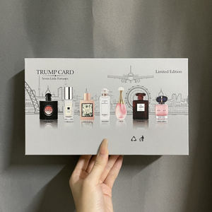 El más nuevo cartón hacer Perfume muestra regalo conjunto almacenamiento embalaje magnético lujo <span class=keywords><strong>libro</strong></span> forma caja embalaje Perfume muestra caja - Product Image 2