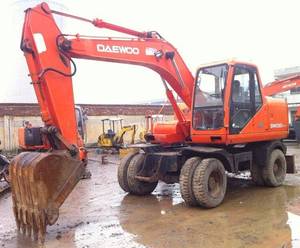 used doosan dh150w-7 dh210 dh130 DH140 DX140 crawler/wheel/mini - Product Image 2
