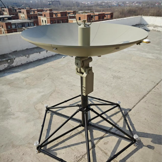 All-in-One 0.6m High-Throughput Outdoor Ka-Band Linear Satellite Antenna RF Communications Portable Simple Mounting (Jinpeng