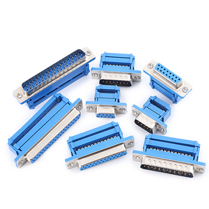 Conector de puerto serie macho/hembra DIDC9 DIDC15 DIDC25 DIDC37 DB9/DB15/DB25/DB37, tipo de crimpado IDC, adaptador D-SUB RS232 - Product Image 2