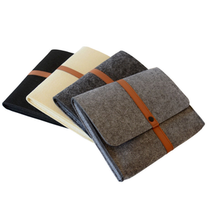 Customized Size Accepted Modern Durable Simple Style Large Capacity Felt <b>Laptop</b> Sleeve for Daily Use - Product Image 6