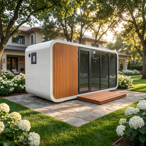 Casa Cápsula Móvil, Cabaña Tipo Apple, Alojamiento en Resorts, Vivienda Multiusos de 20 pies/40 pies, Villa Cápsula, Hotel, Oficina, Mejores Ventas - Product Image 2