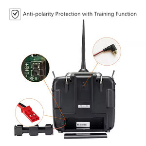 <span class=keywords><strong>RadioLink</strong></span> <span class=keywords><strong>AT10II</strong></span> 2.4G 12CH Télécommande pour Hélicoptère Multirotor Aile Fixe RC Voiture RC Bateau Robot RC Drone Véhicule et Navire - Product Image 4