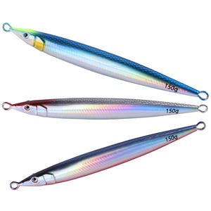 <span class=keywords><strong>Esca</strong></span> da jigger per trolling in metallo da 60g 100g 180g luminosa che affonda velocemente - Product Image 5