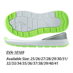 Semelles de chaussures en EVA et TPR en gros direct usine, semelles en caoutchouc EVA à nervures horizontales, semelles extérieures en PVC pour baskets - Product Image 1