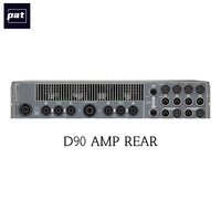 Amplificateur de puissance audio professionnel en métal de classe D PAT D90 4x2700W 4 canaux avec DSP complet