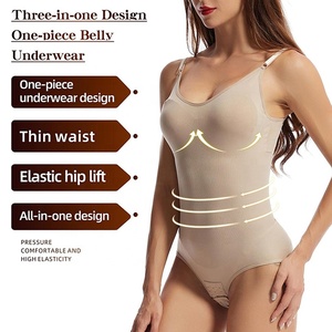 Body <span class=keywords><strong>moldeador</strong></span> sin costuras para mujer, faja adelgazante <span class=keywords><strong>de</strong></span> talla grande, <span class=keywords><strong>moldeador</strong></span> <span class=keywords><strong>de</strong></span> cuerpo <span class=keywords><strong>de</strong></span> una pieza, cintura Abdominal <span class=keywords><strong>de</strong></span> barriga plana, sin costuras, para mujer - Product Image 3