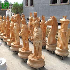 Escultura de <span class=keywords><strong>Ajedrez</strong></span> de piedra occidental decorativa para jardín, <span class=keywords><strong>ajedrez</strong></span> famosos - Product Image 6