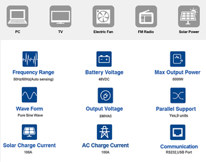 Năng lượng mặt trời Inverter 20kW 3 giai đoạn MPPT offgrid 500vdc năng lượng mặt trời và gió sạc lai điều khiển 5000 Wát năng lượng mặt trời CHARGE CONTROLLER Inverte - Product Image 4