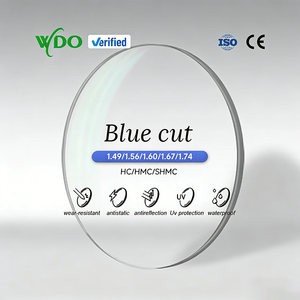 <span class=keywords><strong>Lentes</strong></span> Oftálmicas de Visión Única con Filtro de Luz Azul, CR 39 1.56/1.59PC/1.61/1.67, de Fábrica WDO - Product Image 1