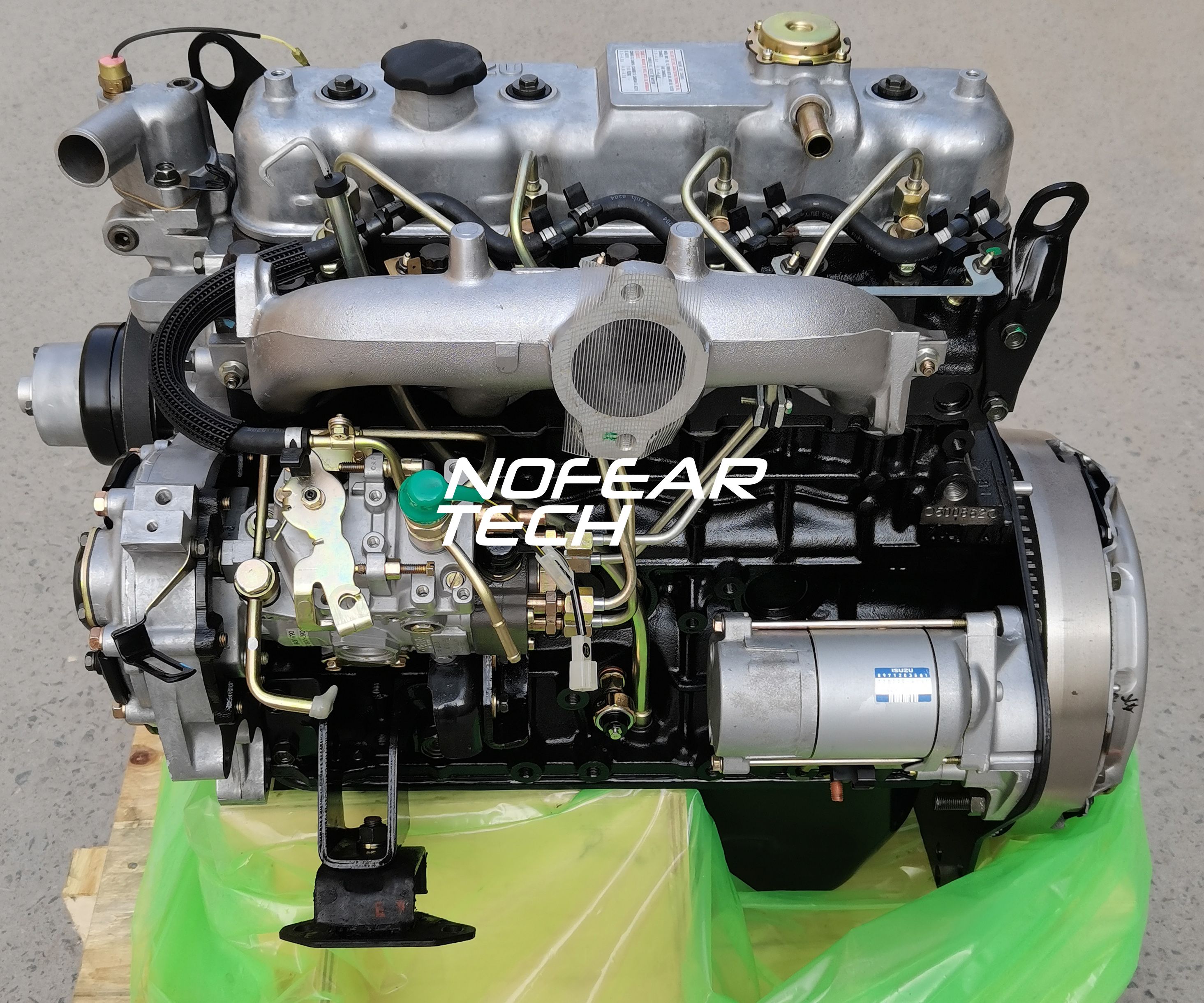 Isuzuトラック4JA1モーター用ディーゼル4JA1エンジンアセンブリ