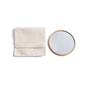 Gold Frame Mini Round Soft Enamel Lady Cosmetic Metal Custom Design Pocket <b>Mirror</b> - Product Image 6