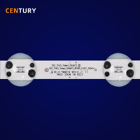 Rétroéclairage TV découpé en usine SSC_Y19.5_TRIDENT_55UM73 Bandes LED pour TV LG 55 pouces Smart TV la moins chère 55UM7660 55UM7450 55UM7400