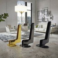 Nouvelle arrivée, table console moderne de luxe en acier inoxydable argenté avec plateau en marbre réglable en hauteur pour salon