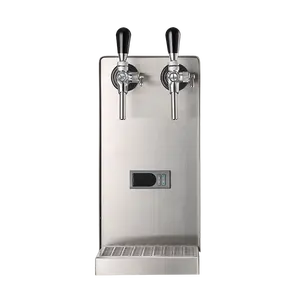 Distributeur électrique de bière, appareil à eau isotherme en acier inoxydable, tour de robinet à pression