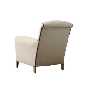 <span class=keywords><strong>Fauteuil</strong></span> en bois massif de style <span class=keywords><strong>campagnard</strong></span> américain <span class=keywords><strong>Fauteuil</strong></span> d'appoint de ferme <span class=keywords><strong>rustique</strong></span> avec capitonnage à boutons et clous en métal - Product Image 4