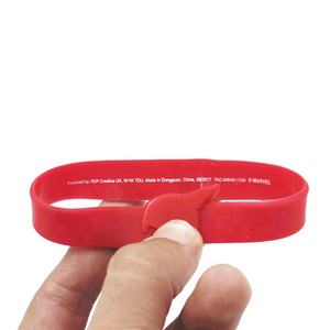 מותאם אישית צמיד סיליקון להקת יד אישית צורת ספורט גומי סיליקון צמידי צמיד סיליקון מותאם אישית - Product Image 5
