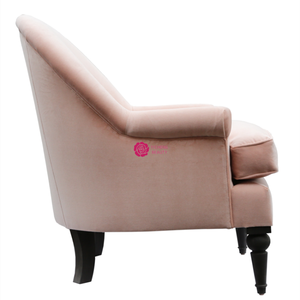 <span class=keywords><strong>Fauteuil</strong></span> de loisirs design Yicheng en velours <span class=keywords><strong>rose</strong></span>, style rétro français, pour maison d'hôtes, hôtel, salon - Product Image 3