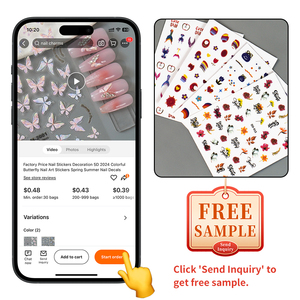 3D Embossed Decorative Ocean Theme Summer <strong>Nails</strong> Adhesive Sliders Art <strong>Nail</strong> Enhancement Logo Seashell Starfish <strong>Nail</strong> Gel <strong>Stickers</strong> - Product Image 6
