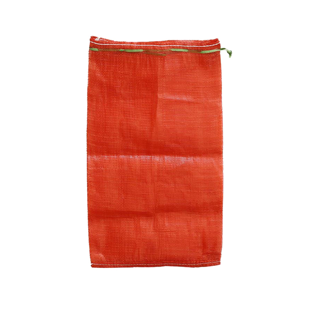 Pp/pe Garlic 10kg,25kg,50kg Reusable Vegetables Plastic Rashel Mesh/leno Bag for Onion,potato,fruit and Vegetables
