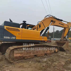 เครื่องขุดไฮดรอลิกฮุนไดเครื่องขุดมือสองเครื่องขุดดิน520L 9VS จากโรงงาน - Product Image 1