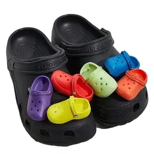 Cute Mini clog for clog and also can made into Keychain wholesale clog charm Shoes Keychain clog charm keychain mini key chain
