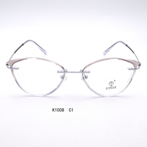 แว่นตา K1008 กรอบโลหะเมมโมรี่ น้ำหนักเบา ทนทาน ทันสมัย ดีไซน์ยืดหยุ่นเพื่อความสบาย - Product Image 2