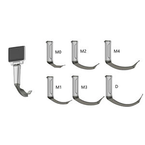 Hot Sale Wieder verwendbares digitales Laryngoskop-Veterinär <span class=keywords><strong>instrument</strong></span> für klinische Intubation Medizinische Geräte zur einfachen Video überwachung - Product Image 3