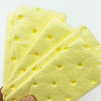 Tapis absorbant sans peluches à bords scellés, personnalisé en usine, pour cartouche d'encre, absorbeur d'encre, réservoir d'huile, tampon de rétention d'huile, approvisionnement B2B en gros