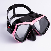 Masque de plongée sous-marine Lunettes de plongée en apnée Masques faciaux de plongée Grand champ de vision Masque de plongée en apnée Lunettes de natation Équipement