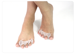 Correcteur d'<span class=keywords><strong>orteils</strong></span> en gel orthopédique, séparateur d'<span class=keywords><strong>orteils</strong></span> en silicone pour hallux valgus, avec ajusteur, fitness et <span class=keywords><strong>protection</strong></span>, séparateur d'<span class=keywords><strong>orteils</strong></span> - Product Image 3