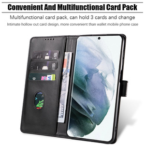 Cartera de negocios de lujo Flip cuero a prueba de golpes fundas de teléfono móvil para Samsung Galaxy S23 Ultra S21 S22 Plus A13 A54 A34 A23 caso - Product Image 4
