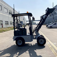 TOHO TH160T Neuzustand 4x4 Mini Loader Benzin Dieselmotor 1,3 Tonnen Nennlast Vorderrad antrieb Lader