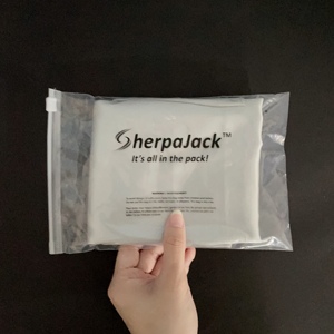 Bolsas de plástico transparente con cierre hermético al por mayor, personalizadas con el logotipo de la marca, bolsas de PE con cierre para empaque de accesorios de ropa. - Product Image 5