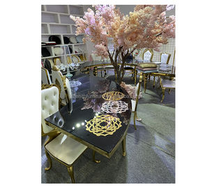 Fournitures de mariage Table de Banquet et chaise spéciale S forme Table à manger enfants Table de fête pour les événements - Product Image 3