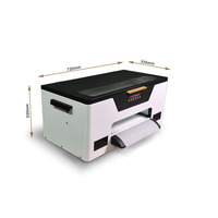 Impresora Mini A3 Dtf de tamaño pequeño con horno DTF, cabezal de impresión XP600 individual, impresora de transferencia de calor de película para mascotas